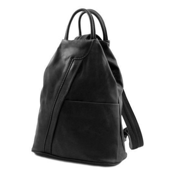 Le Miel | Faux Leather Convertible Backpack + Wallet | NWT main image 4